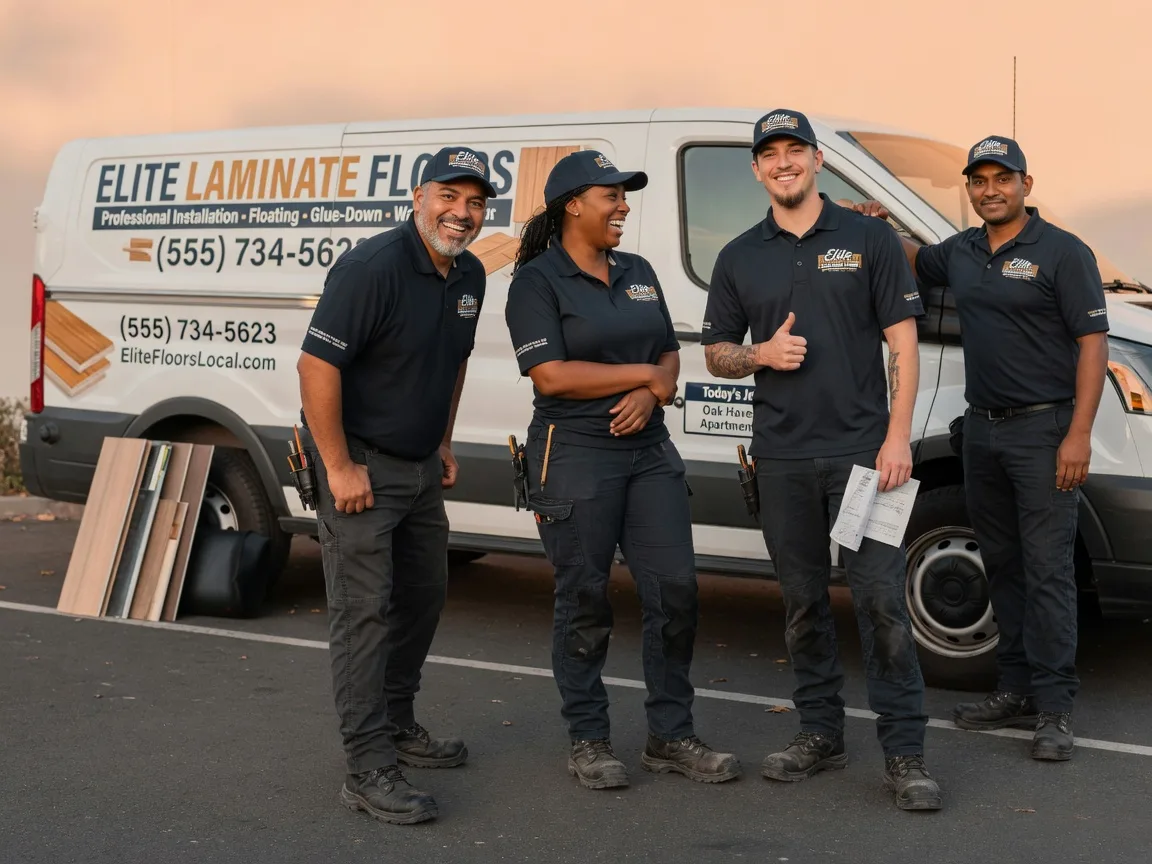 Laminate flooring installation company in Hoople, ND